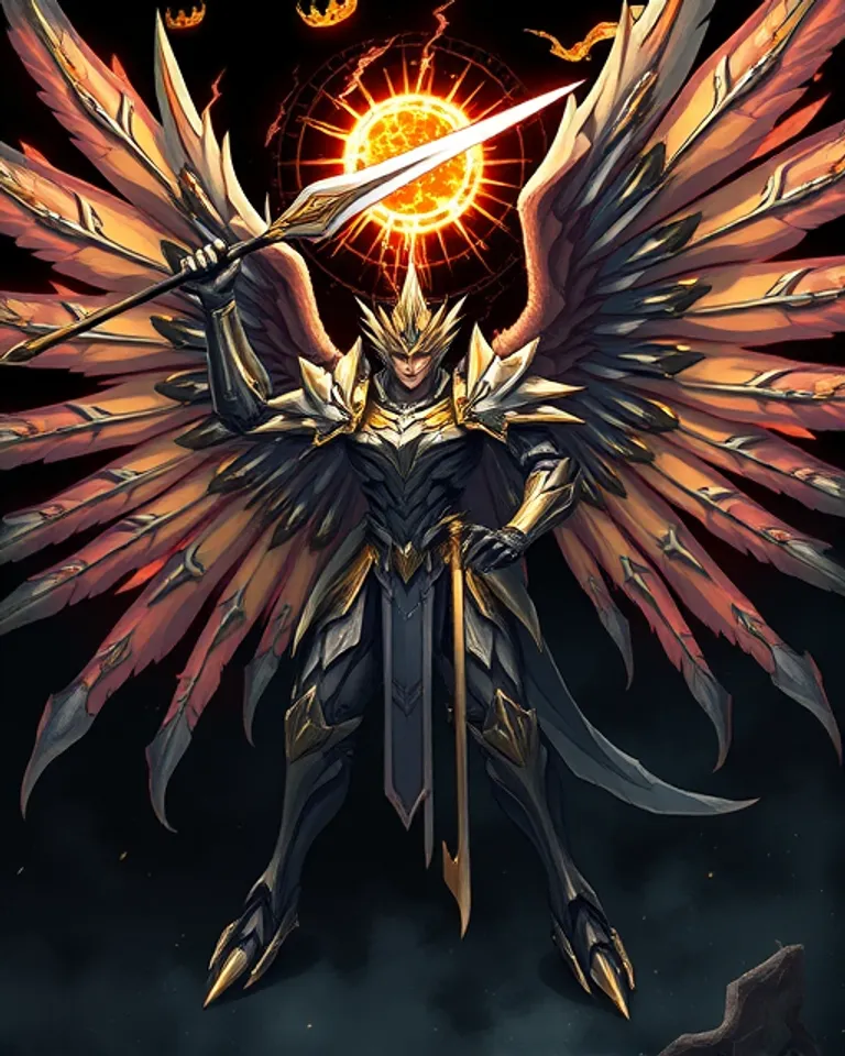 Portrait of Aurelion, Crown of Ruin
