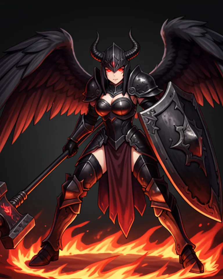 Portrait of Angel of the Unholy