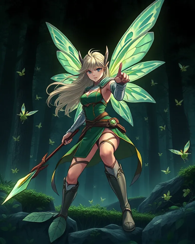 Portrait of Nature Guardian Arturia