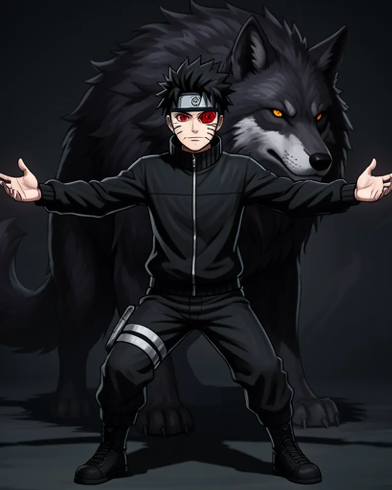 Portrait of Naruto: Yin Style, Dark Jinchuriki