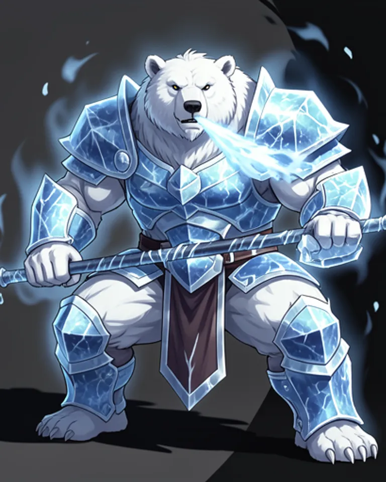 Portrait of Titan Ursus Warrior