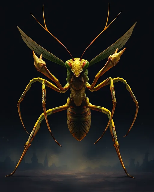 Portrait of Brood Mantis