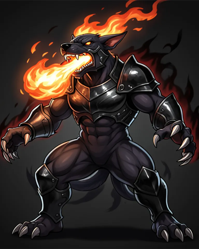 Portrait of Hellbeast