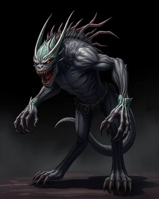 Portrait of Cursed Skinwalker