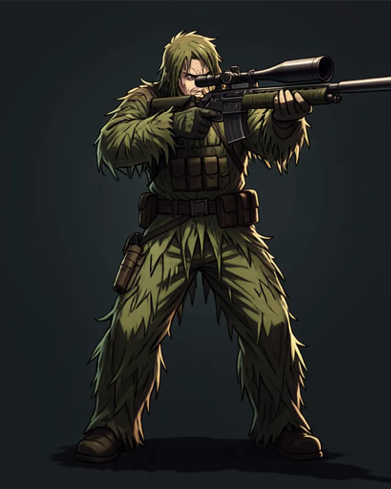 Portrait of The Unseen Sniper