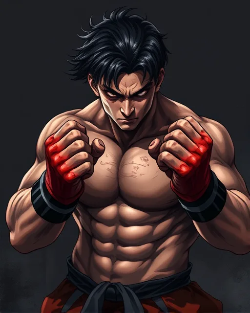 Portrait of Blood Fighter