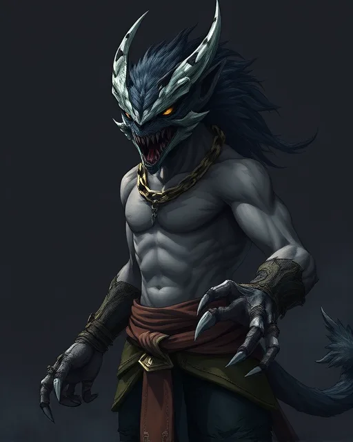 Portrait of Feral Skinwalker
