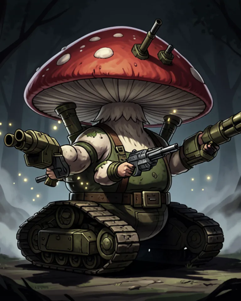 Portrait of Mushroom of Doom