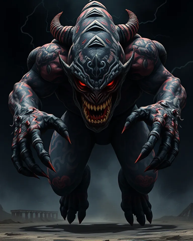 Portrait of The Tainted One