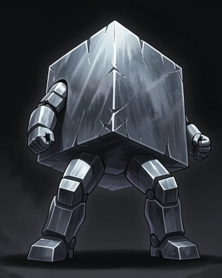 Portrait of an adamantine cube 