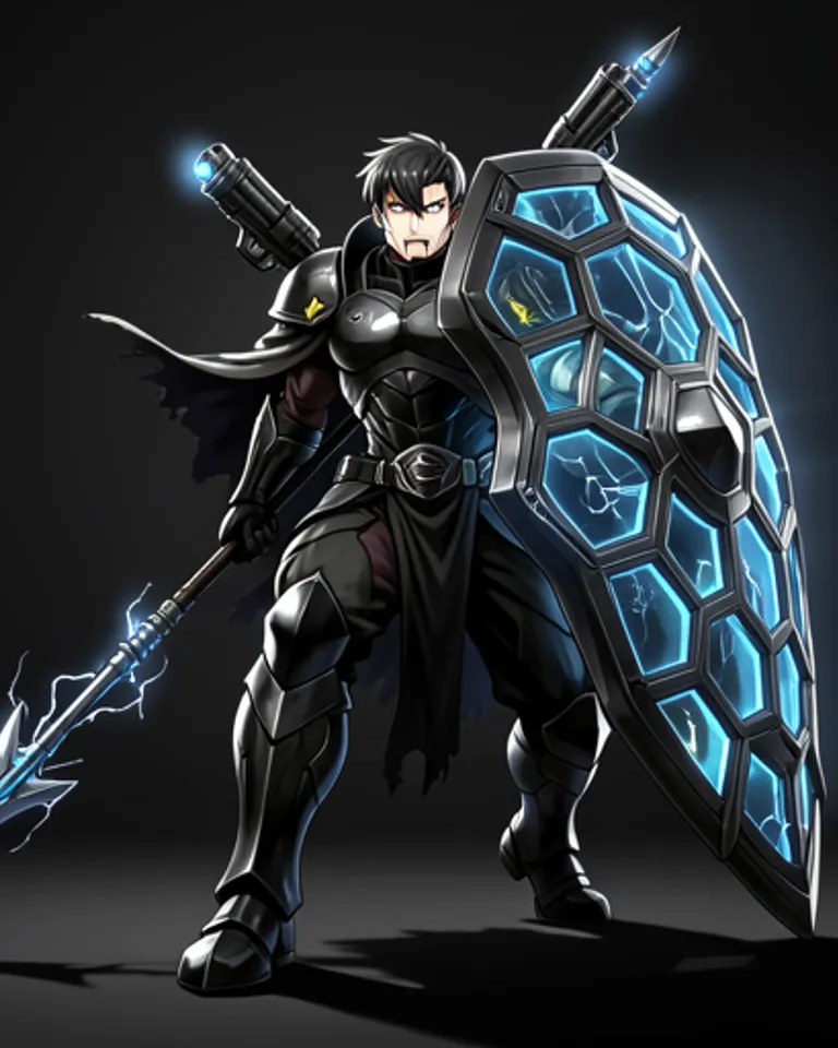 Portrait of hexa phalanx rocketeer necro god