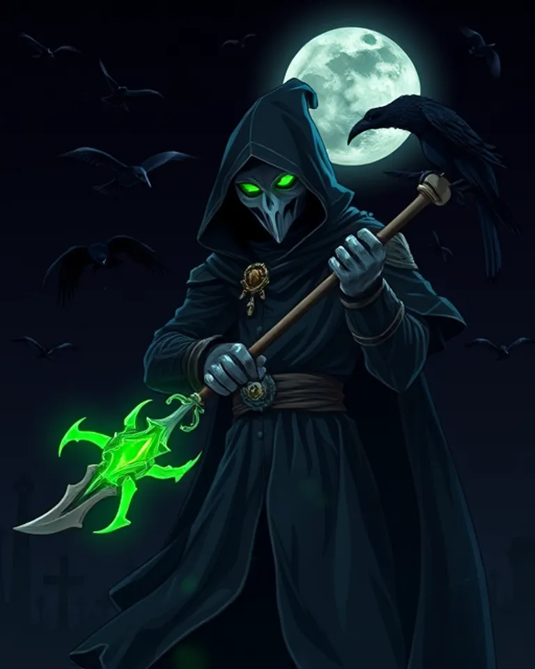 Portrait of Wizard of Raven