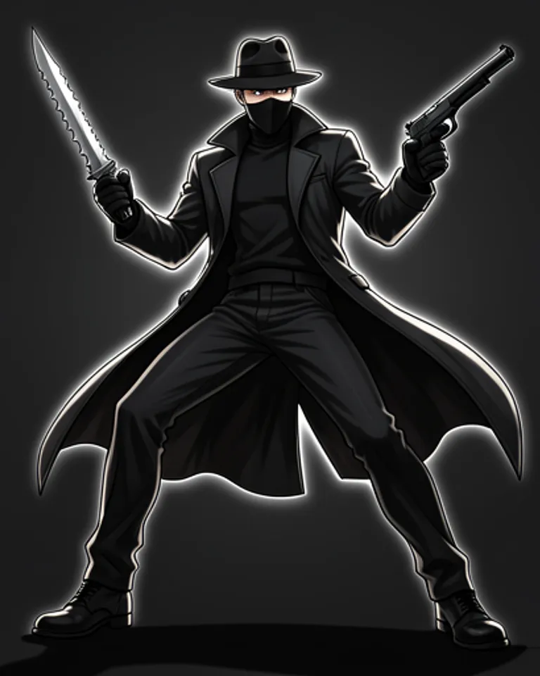 Portrait of The Serrated Shadow 