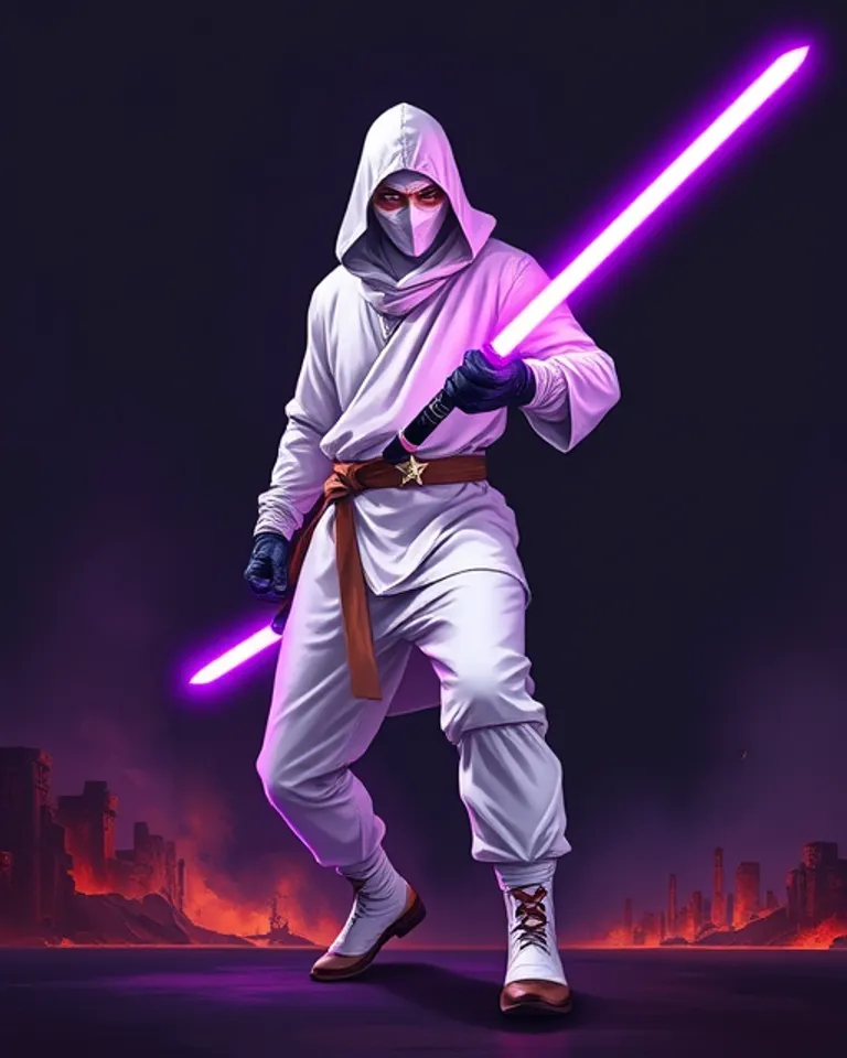 Portrait of Lightsaberman
