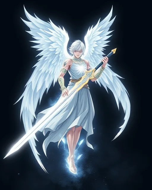 Portrait of Blind Angel
