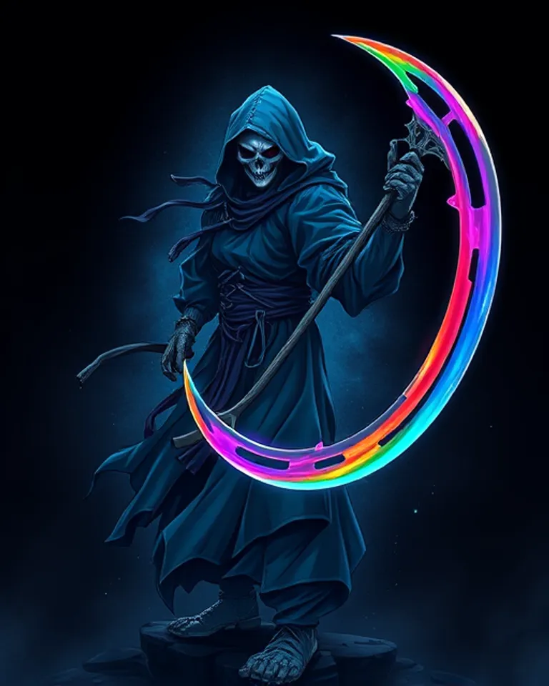 Portrait of The Multidimensional Grim Reaper