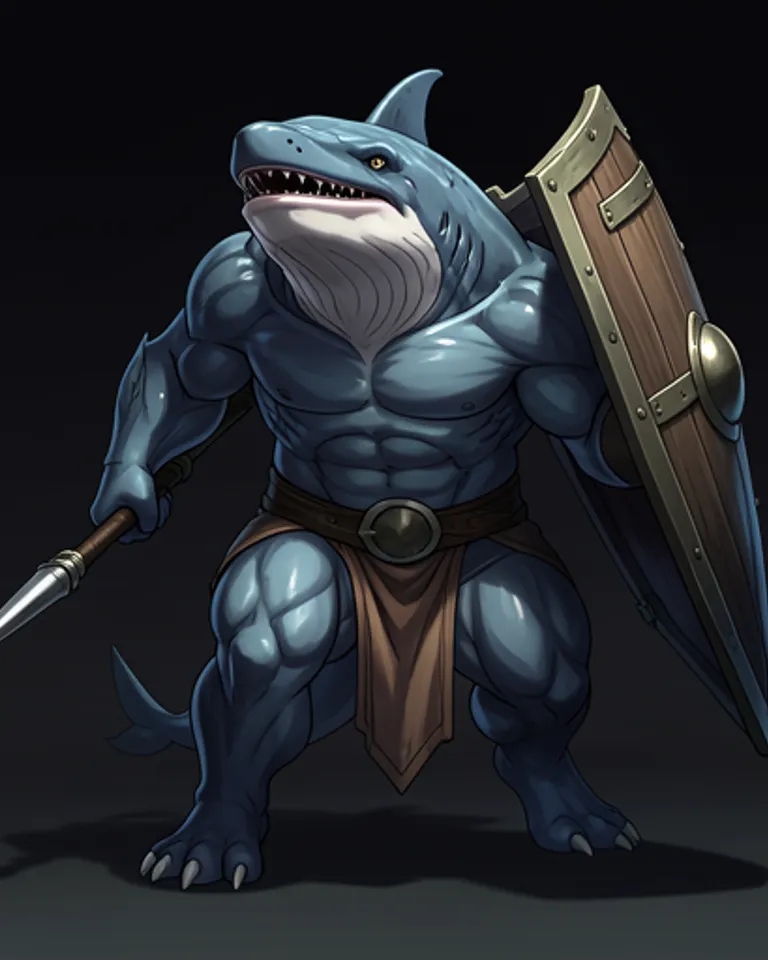 Portrait of Whalenixor, Emperor of the Deep