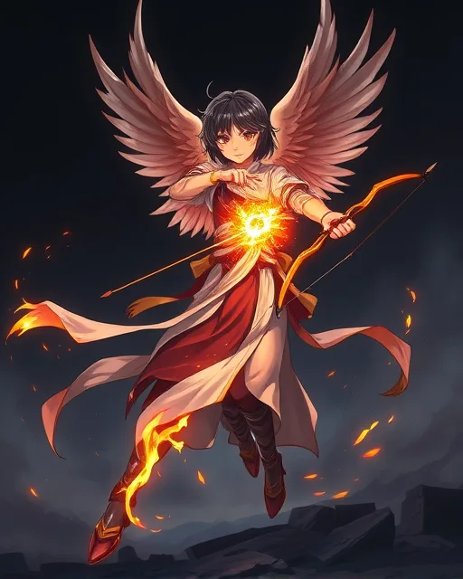 Portrait of Burning Seraph