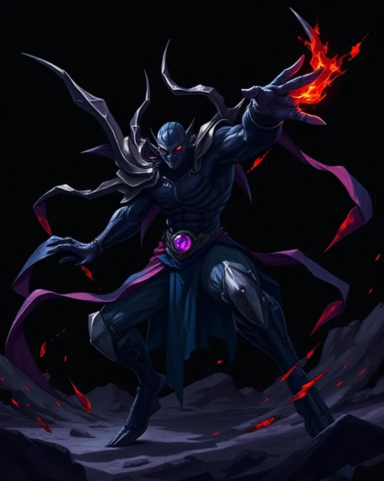 Portrait of The Abyss's Rage