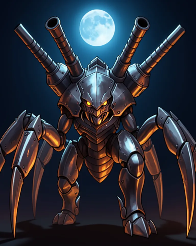 Portrait of Metal Spider Wrath