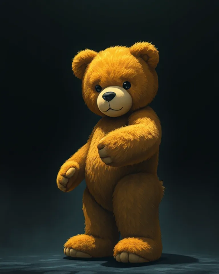 Portrait of Teddy Bear of the Apocalypse