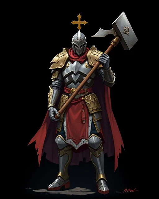 Portrait of Sacred Crusader