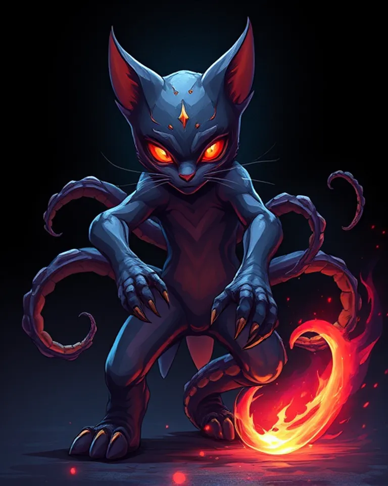 Portrait of Void cat