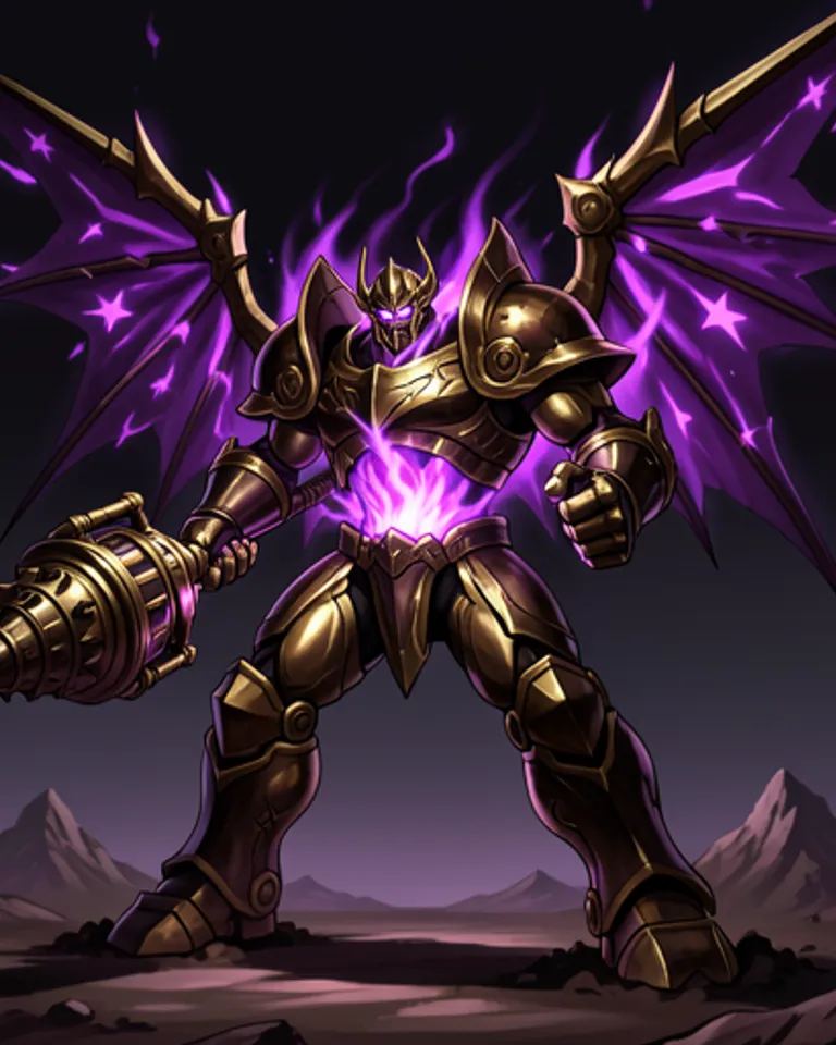 Portrait of World Titan Abauma