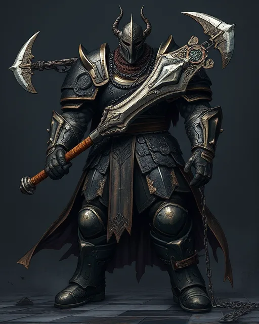 Portrait of Fallen Knight