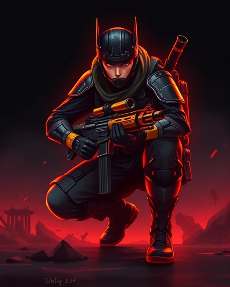 Portrait of Jin-roh of the Wolf Brigade