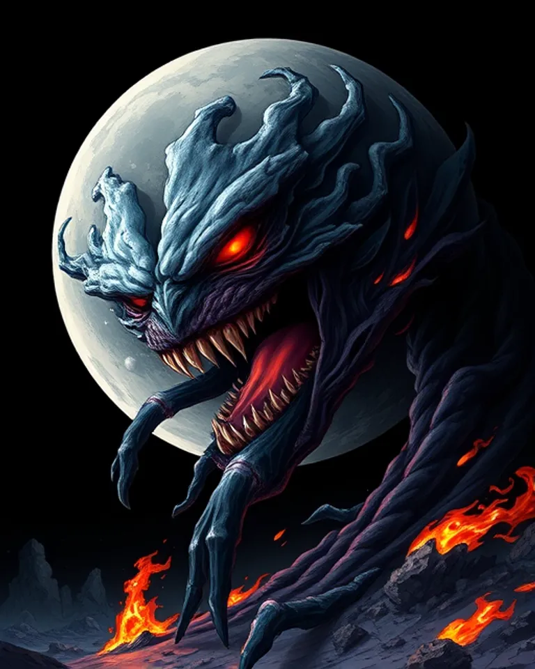 Portrait of False Moon
