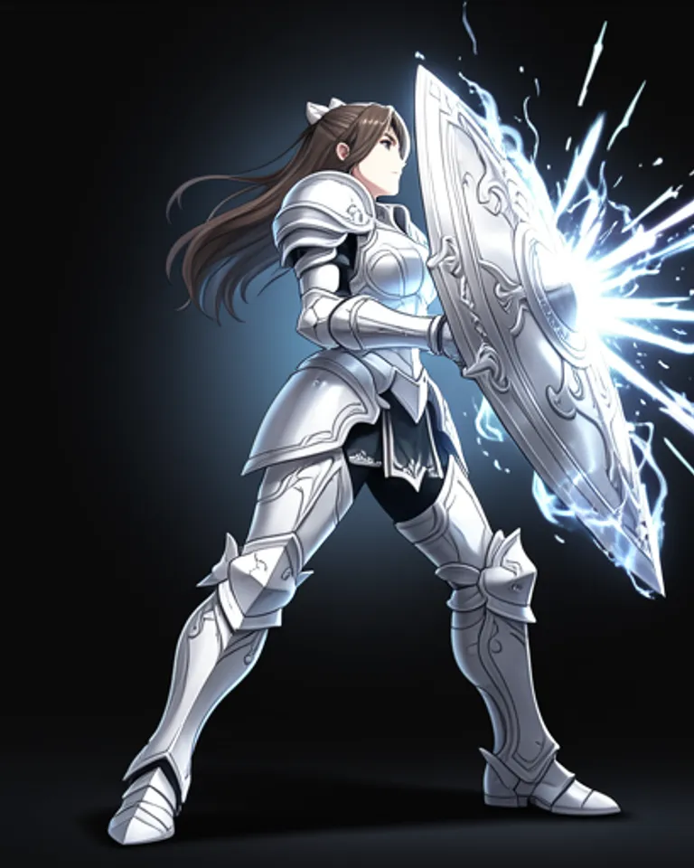 Portrait of Althea the shield bearer 