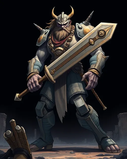 Portrait of Ancient Colossus