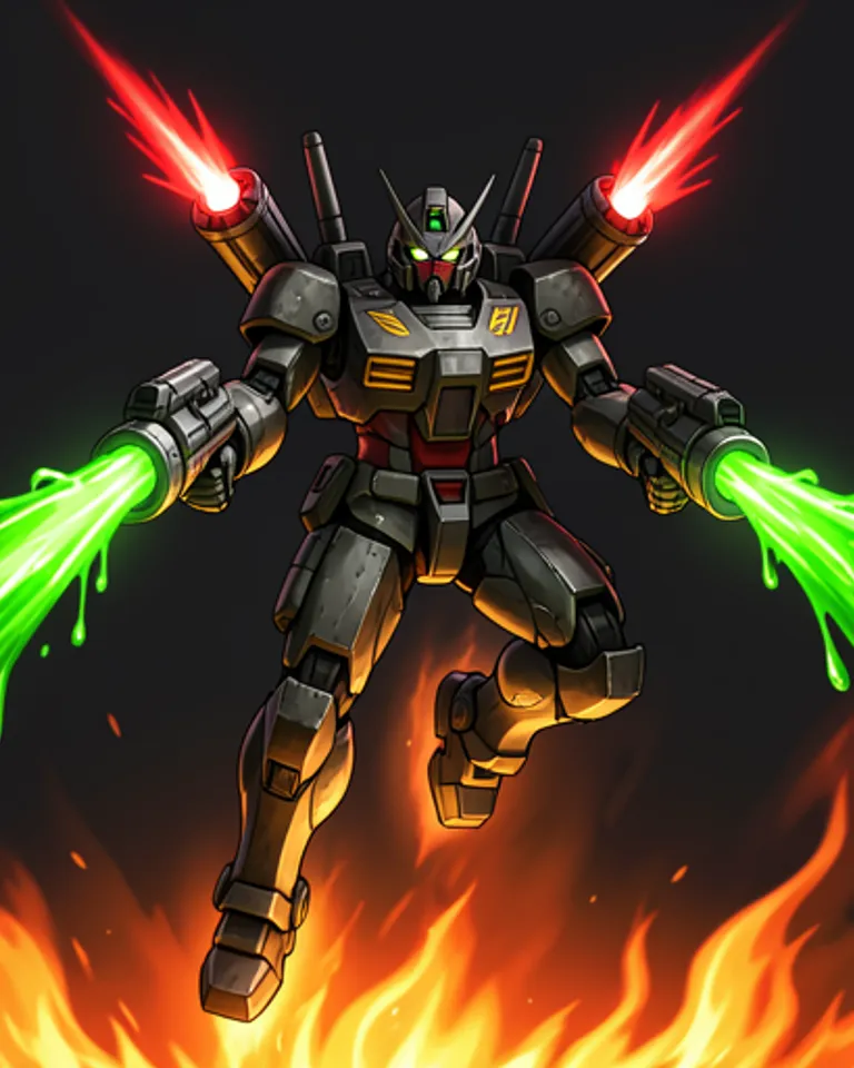 Portrait of Hazard mecha