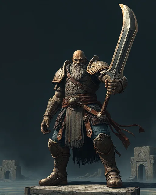 Portrait of Twisted Berserker