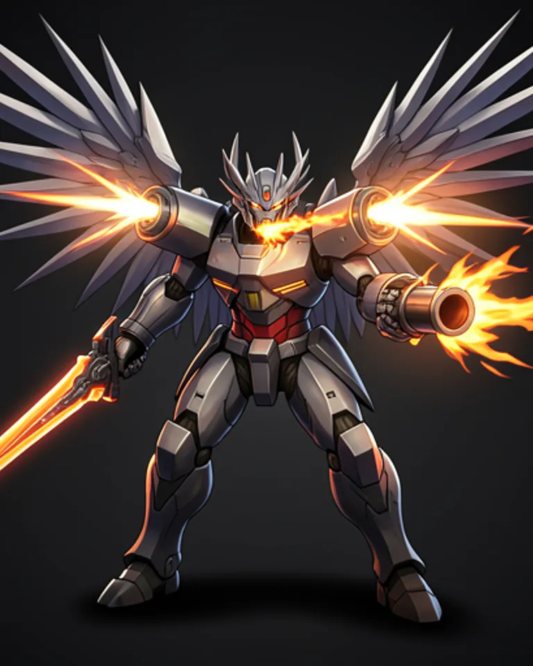 Portrait of Mecha Dragon - Weapon M