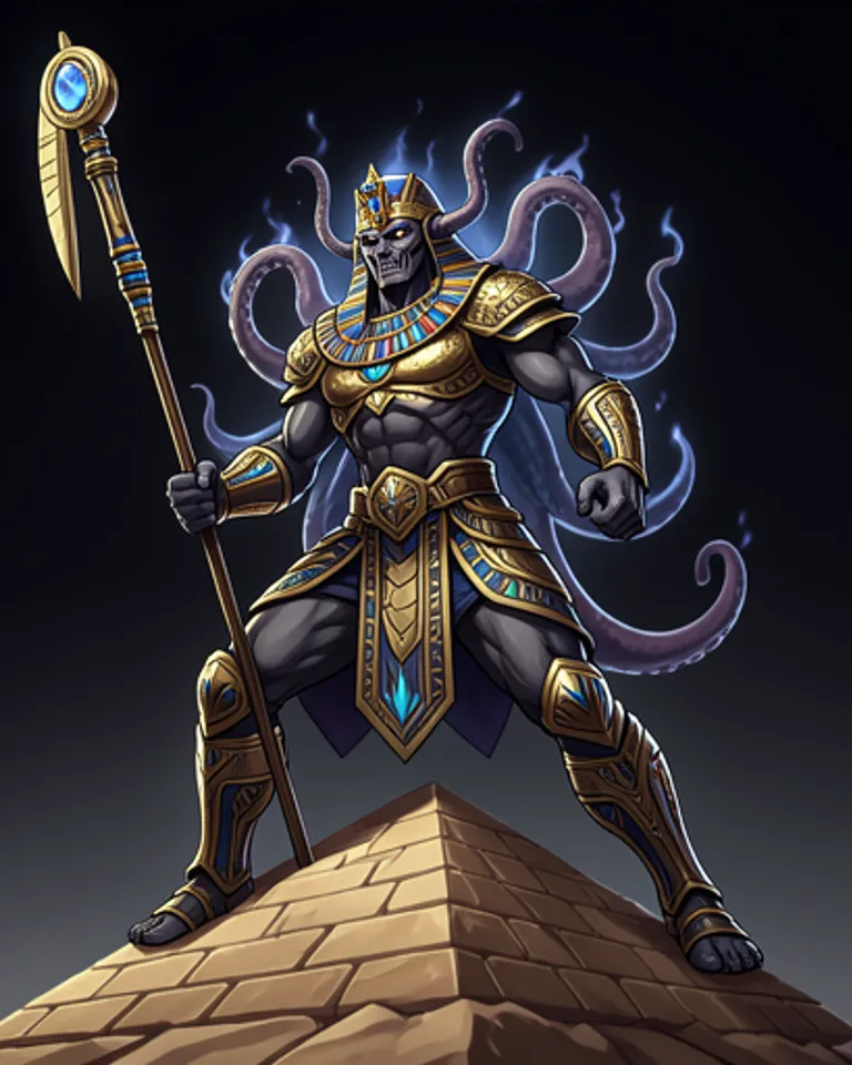 Portrait of Eldtritch Unseen Pharaoh