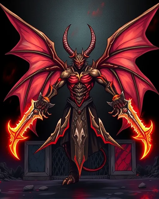 Portrait of Brimstone Devil