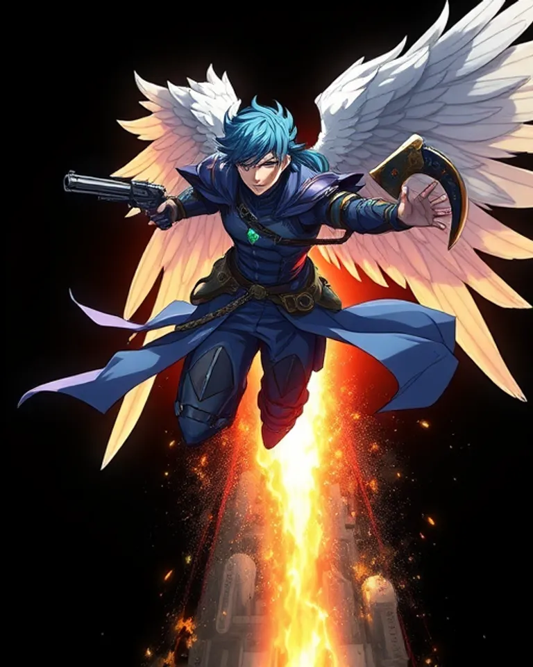Portrait of azure witchell