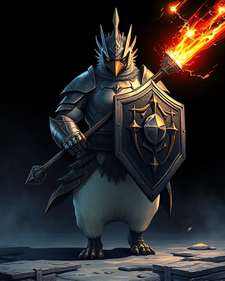 Portrait of Ser Pengu