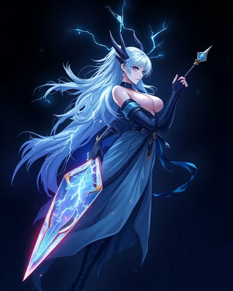 Portrait of winter , banshee of the north