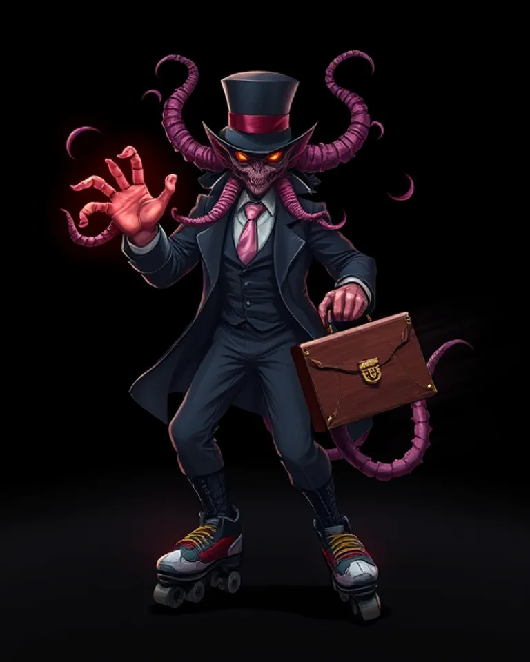 Portrait of Quantum Eldritch Strangler