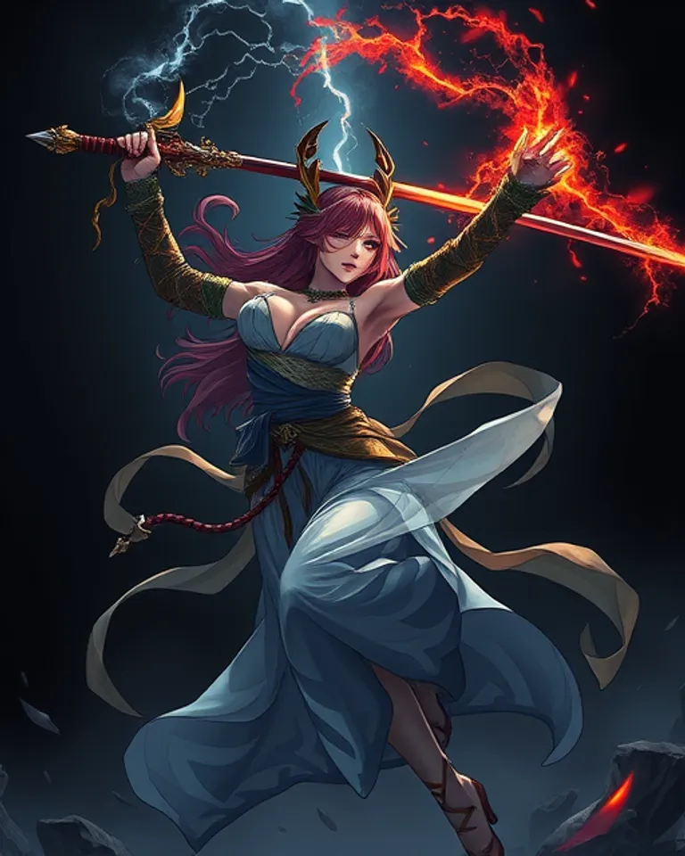 Portrait of autumn the immortal banshee