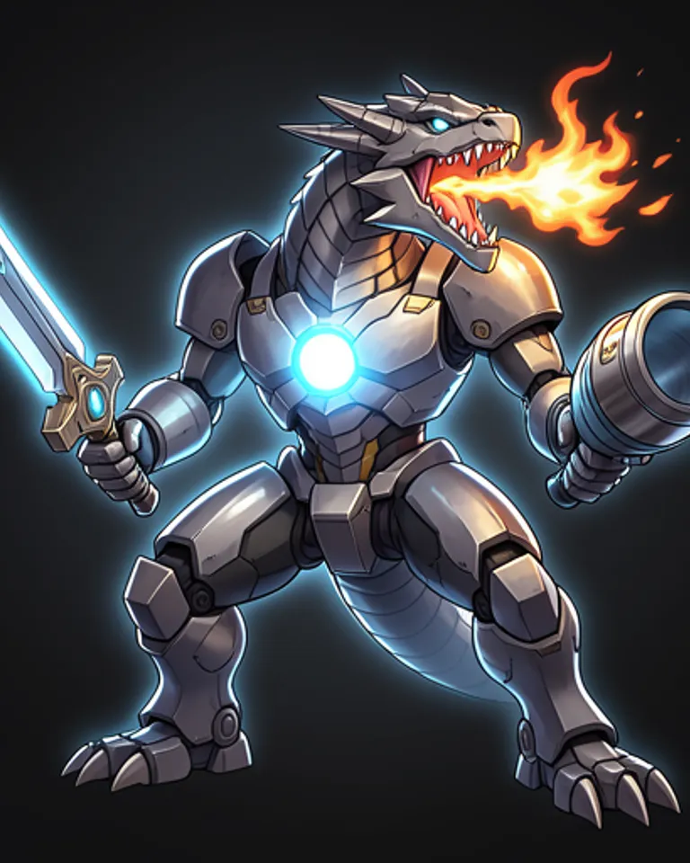 Portrait of Mecha Drake Pantheon