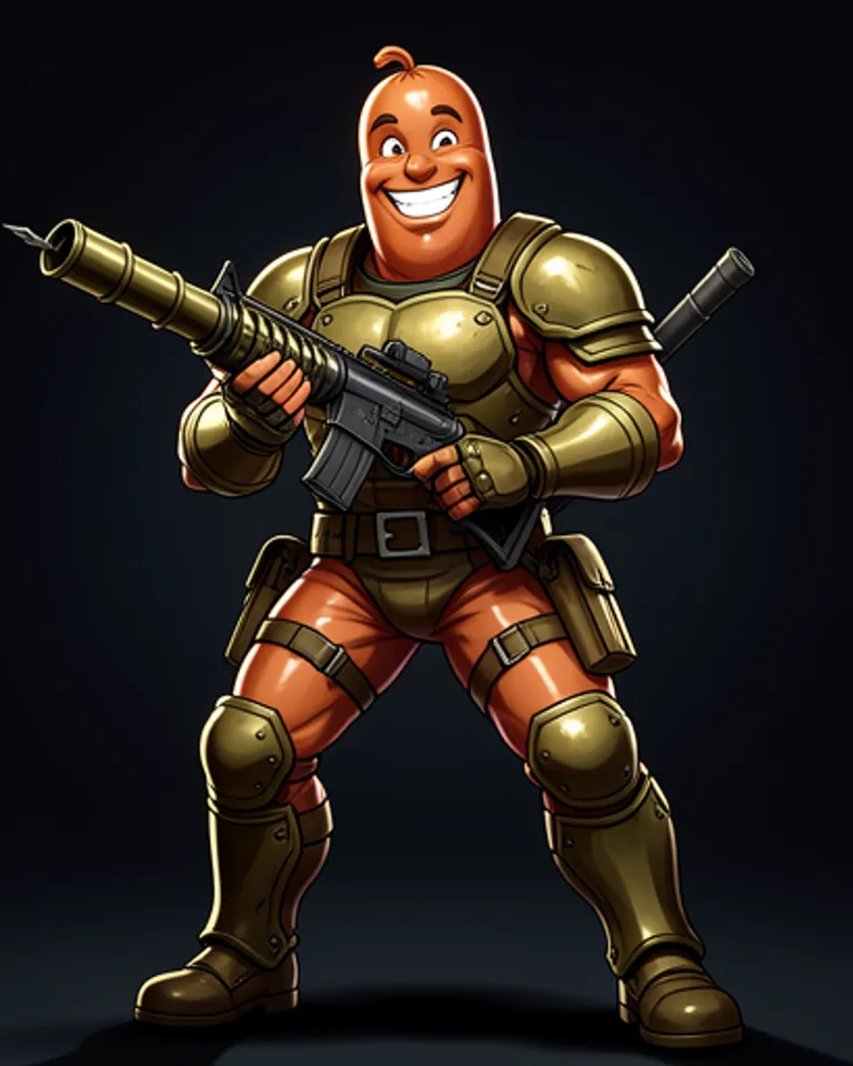 Portrait of Savo the War Sausage