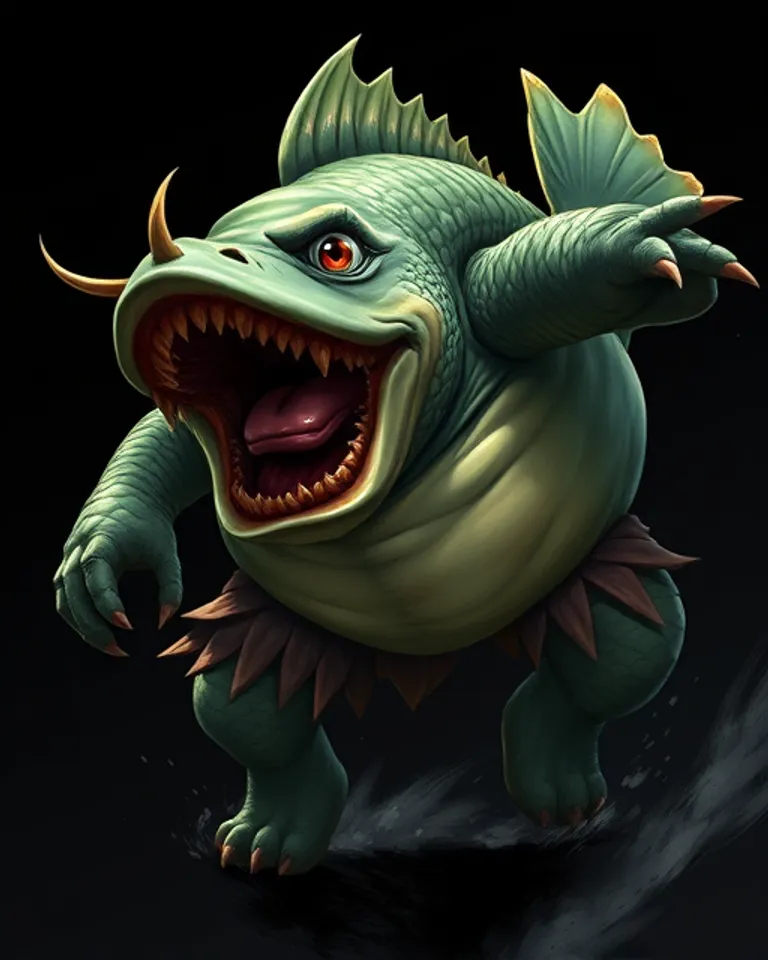 Portrait of Tom, avatar of greed