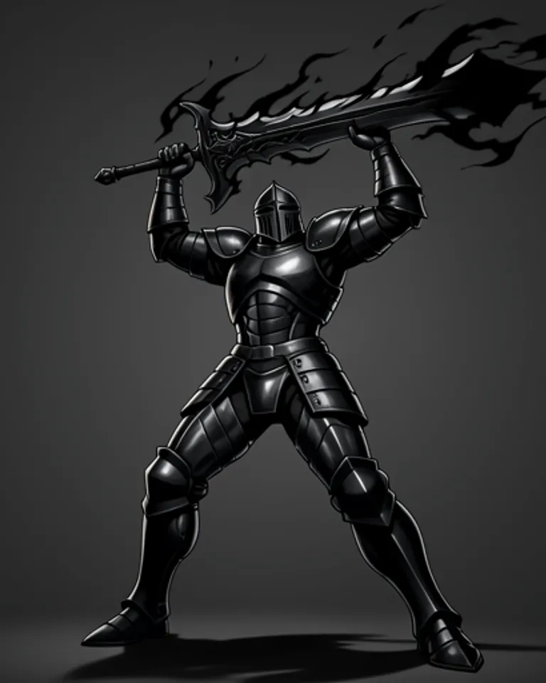 Portrait of The Knight of Death's Literature