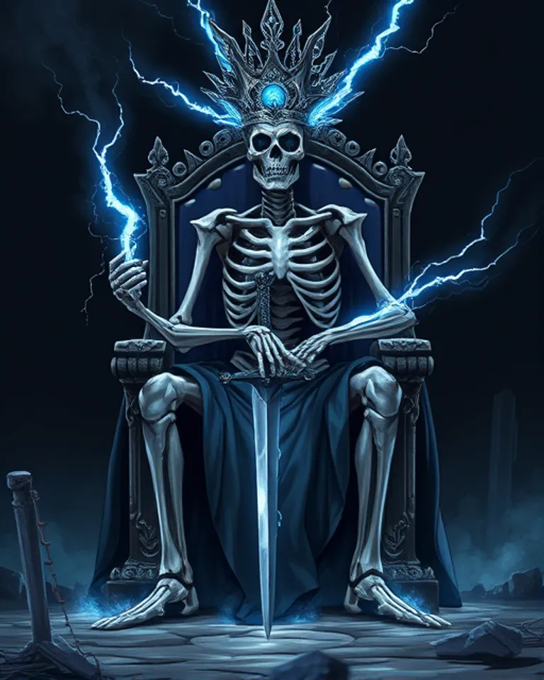 Portrait of Morvane the Last King