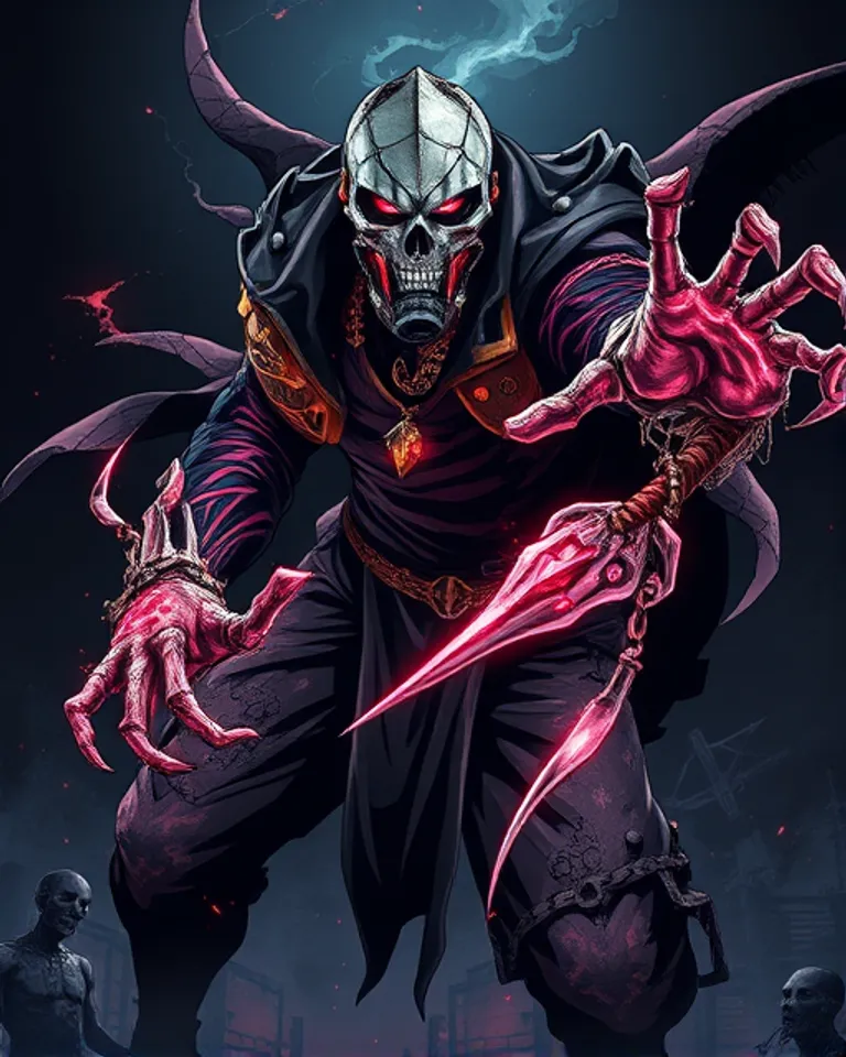 Portrait of Him Reborn the Dread Death