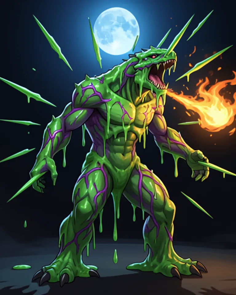 Portrait of Formless acidic spitting ooze